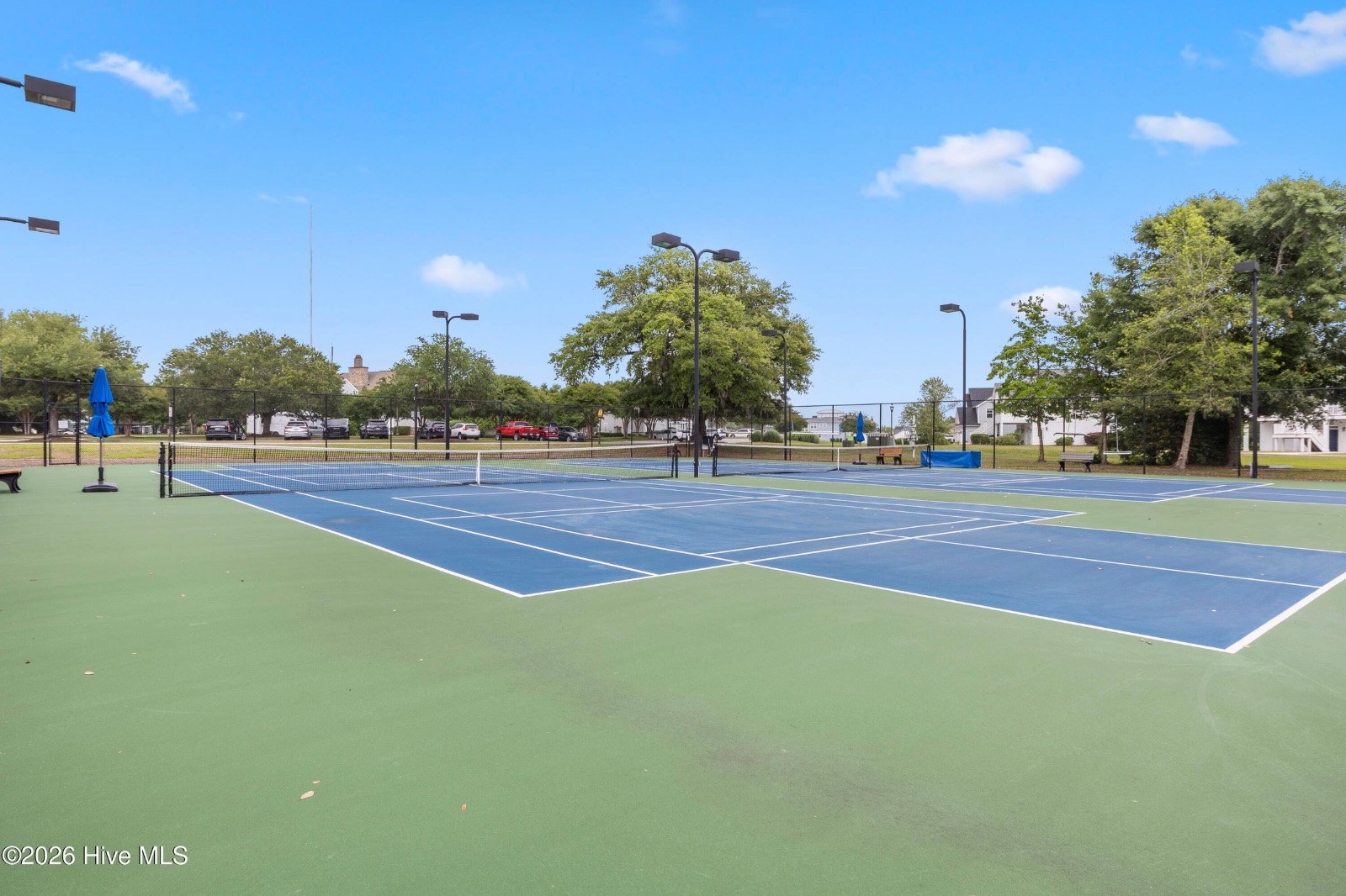 Tennis courts